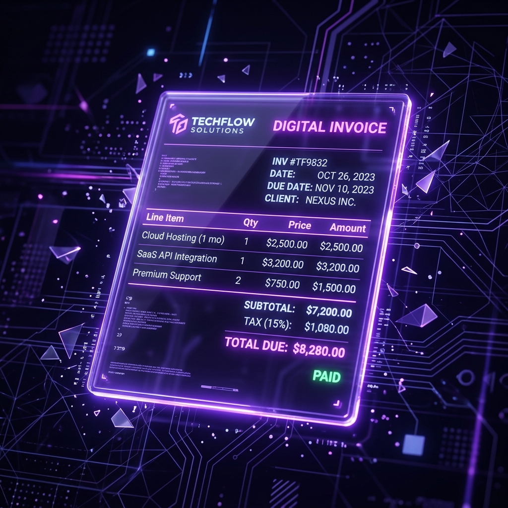 How to Build a Professional Invoice that Brands Actually Pay on Time